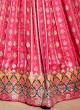 Pink Designer A Line Lehenga Choli